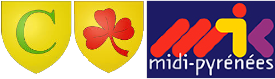 Blason du site de la MJC de Trébas-Curvalle